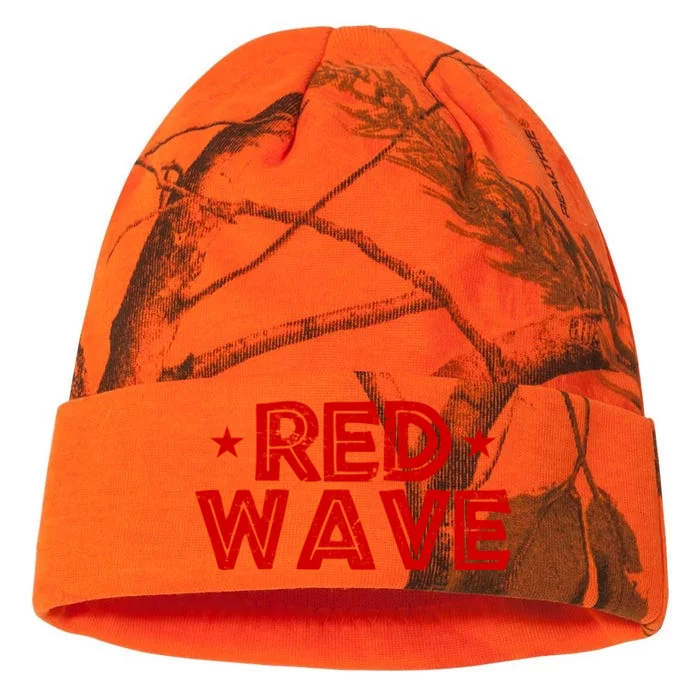 Red Wave Pro Republican Kati - 12in Camo Beanie