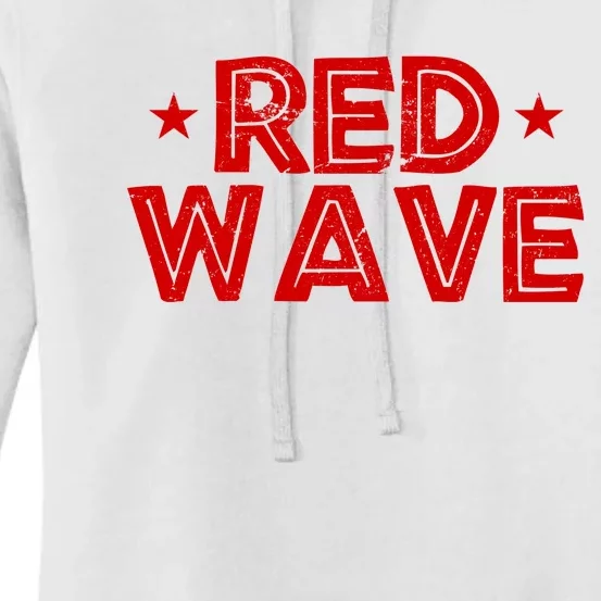 Red Wave Pro Republican Women's Pullover Hoodie