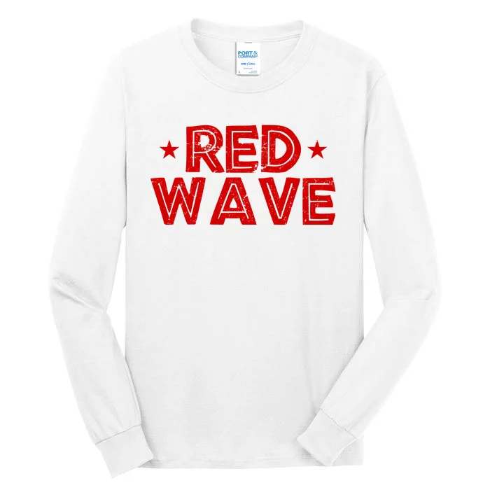 Red Wave Pro Republican Tall Long Sleeve T-Shirt