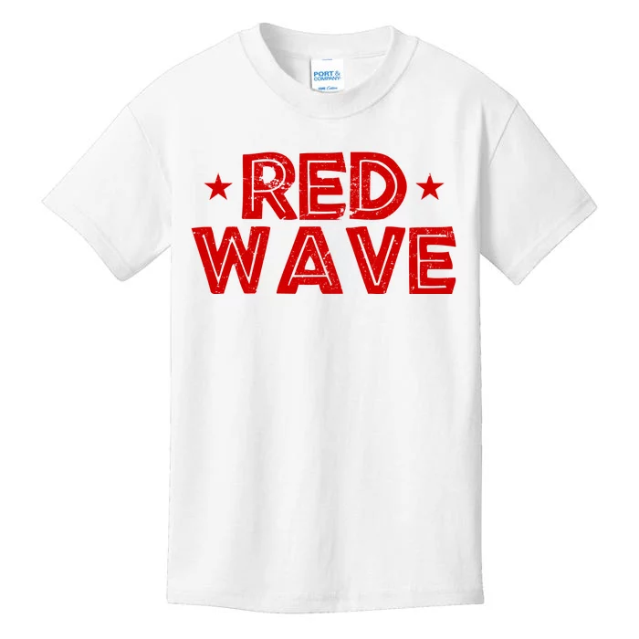 Red Wave Pro Republican Kids T-Shirt