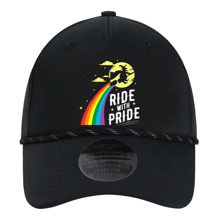 Ride With Pride Lgbt Gay Lesbian Witch Halloween Performance The Dyno Cap