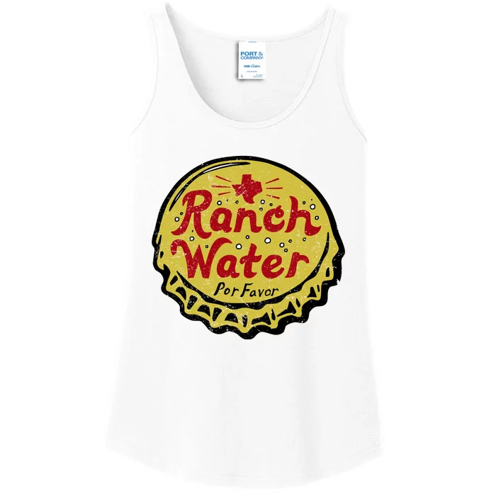 Ranch Water Por Favor Ladies Essential Tank