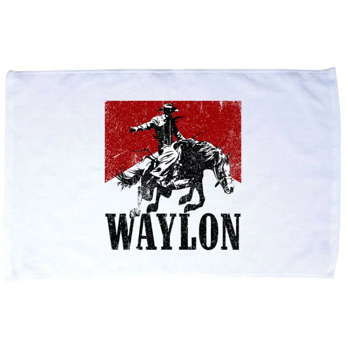 Retro W.A.Y.L.On. Personalized W.A.Y.L.O.N Microfiber Hand Towel