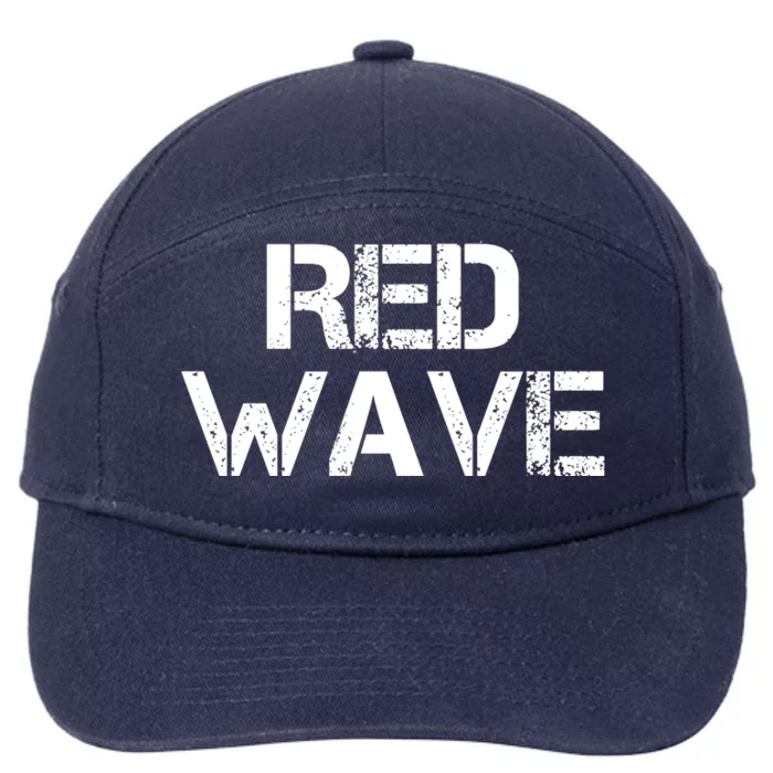 Red Wave Republican 7-Panel Snapback Hat