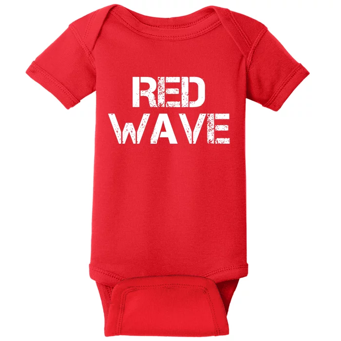 Red Wave Republican Baby Bodysuit