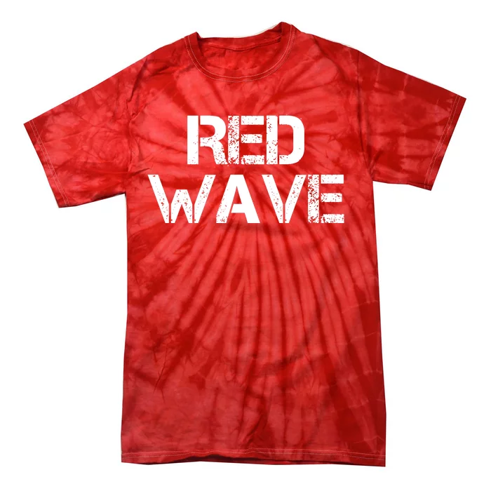 Red Wave Republican Tie-Dye T-Shirt