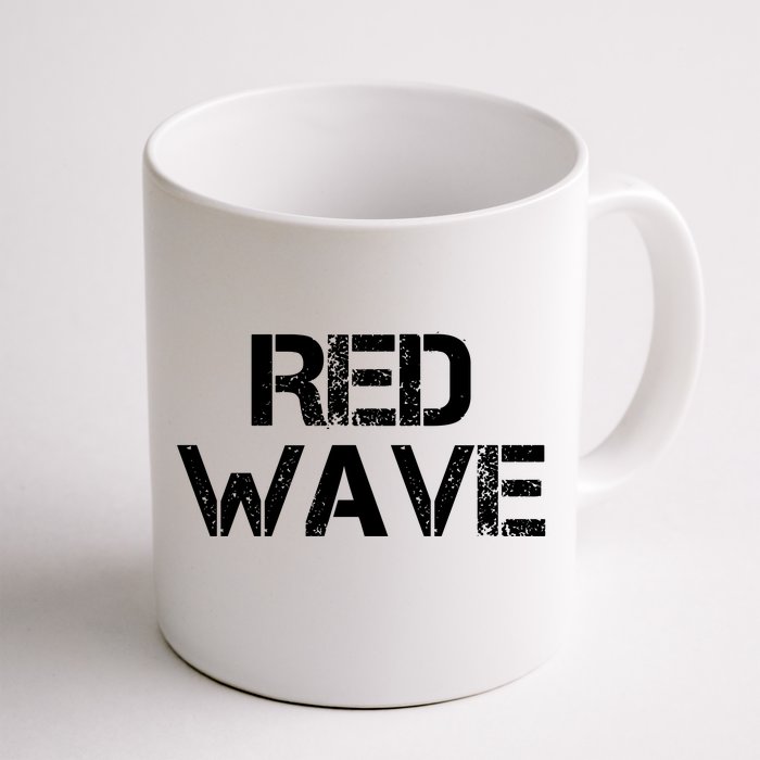 Red Wave Republican Front & Back Coffee Mug