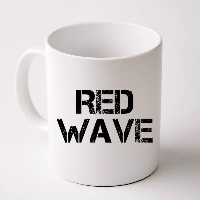 Red Wave Republican Front & Back Coffee Mug