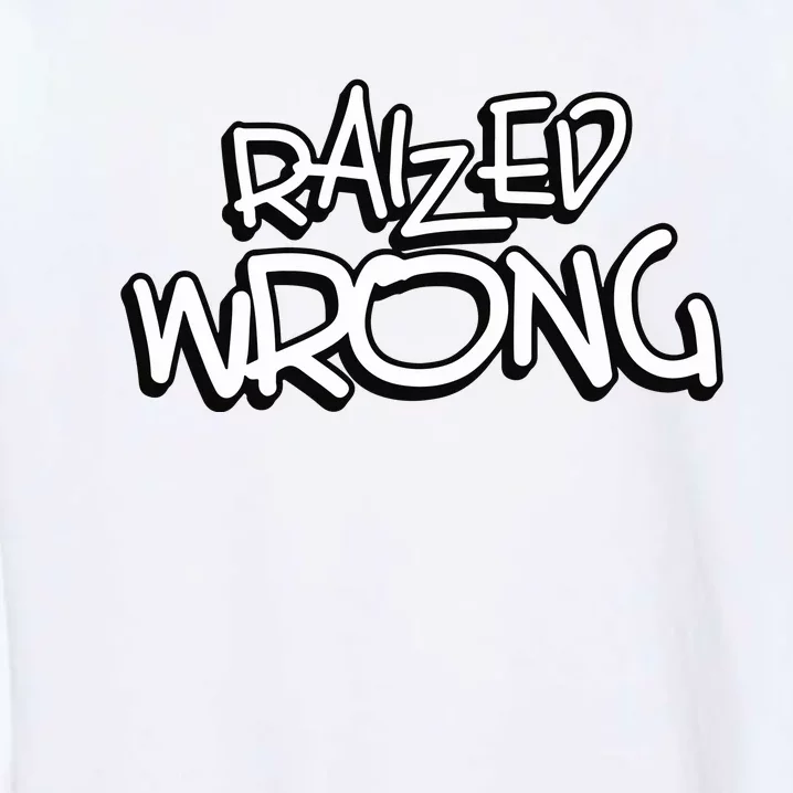 Raized Wrong Garment-Dyed Sweatshirt