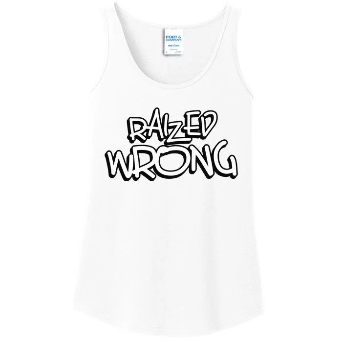 Raized Wrong Ladies Essential Tank