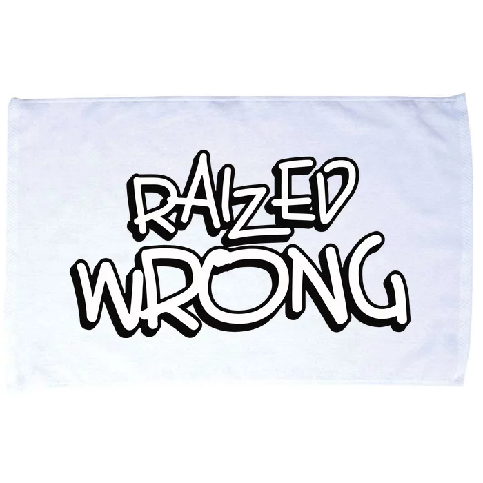 Raized Wrong Microfiber Hand Towel