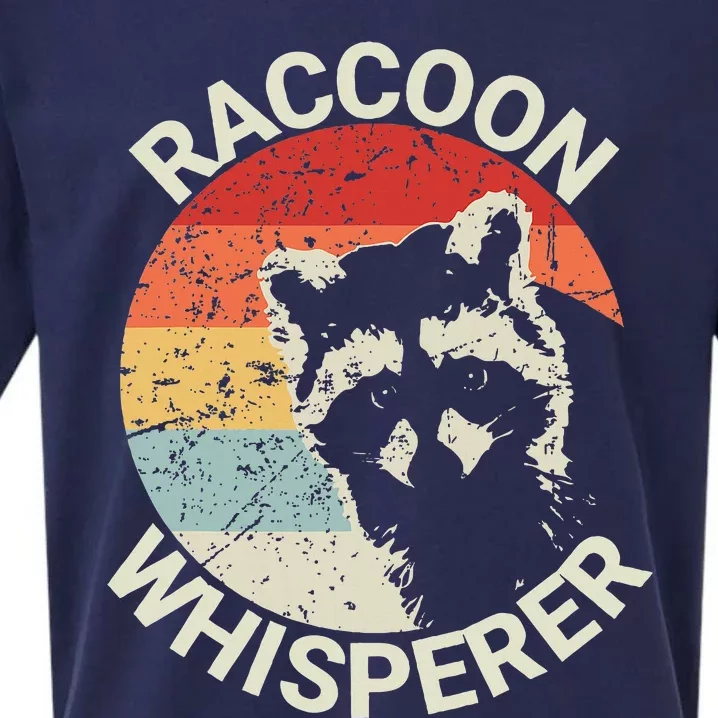 Raccoon Whisperer Raccoon Feeder Love Raccoons Pet Raccoon Sueded Cloud Jersey T-Shirt