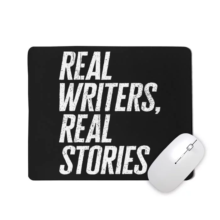 Real Writers Real Stories WGA Writers Guild America Strike Mousepad