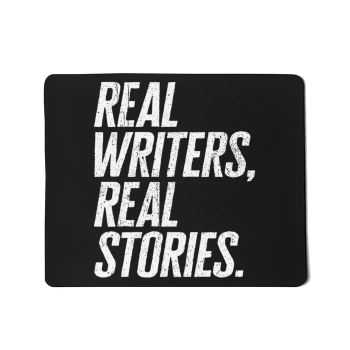 Real Writers Real Stories WGA Writers Guild America Strike Mousepad