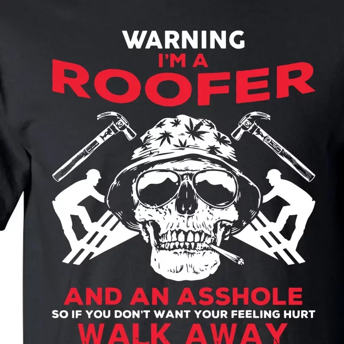 Roofer Work Roofing Tall T-Shirt