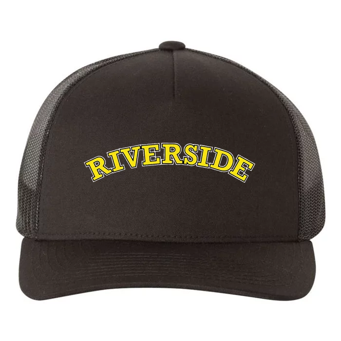 Riverside Wording Yupoong Adult 5-Panel Trucker Hat