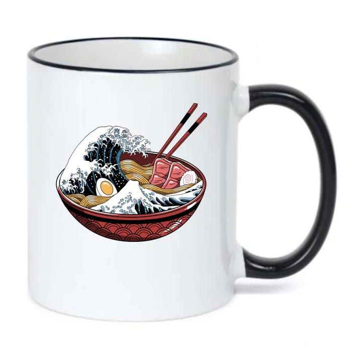 Ramen Waves Black Color Changing Mug