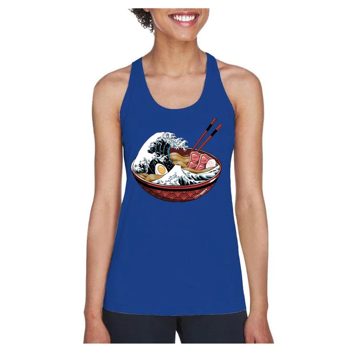 Ramen Waves Women's Racerback Tank