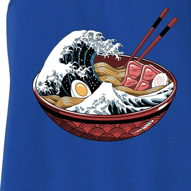 Ramen Waves Women's Racerback Tank