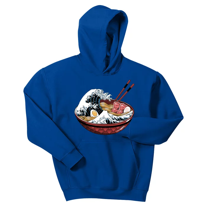 Ramen Waves Kids Hoodie