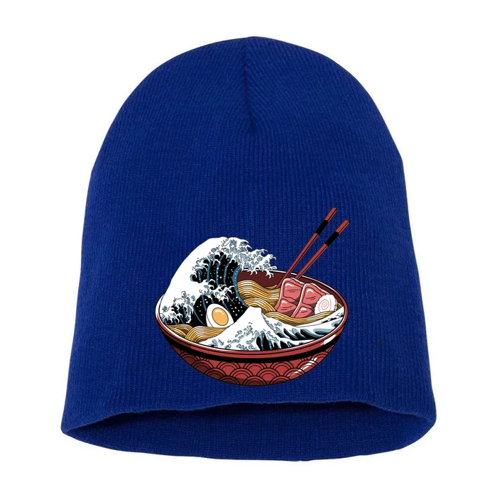 Ramen Waves Short Acrylic Beanie