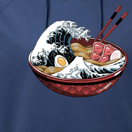 Ramen Waves Performance Fleece Hoodie