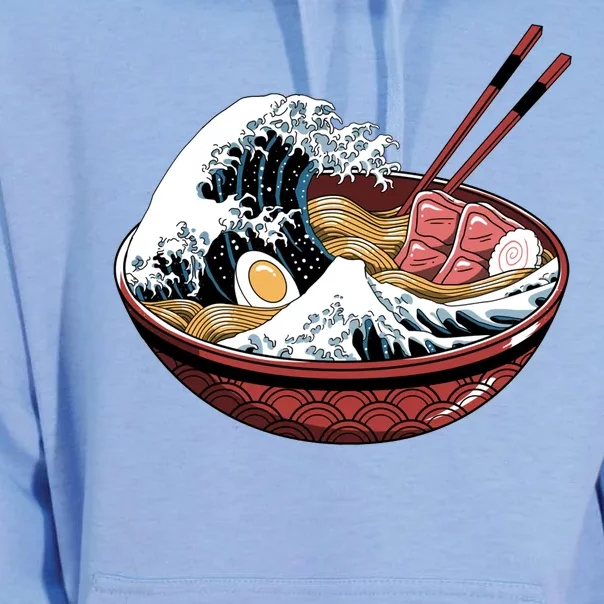 Ramen Waves Unisex Surf Hoodie