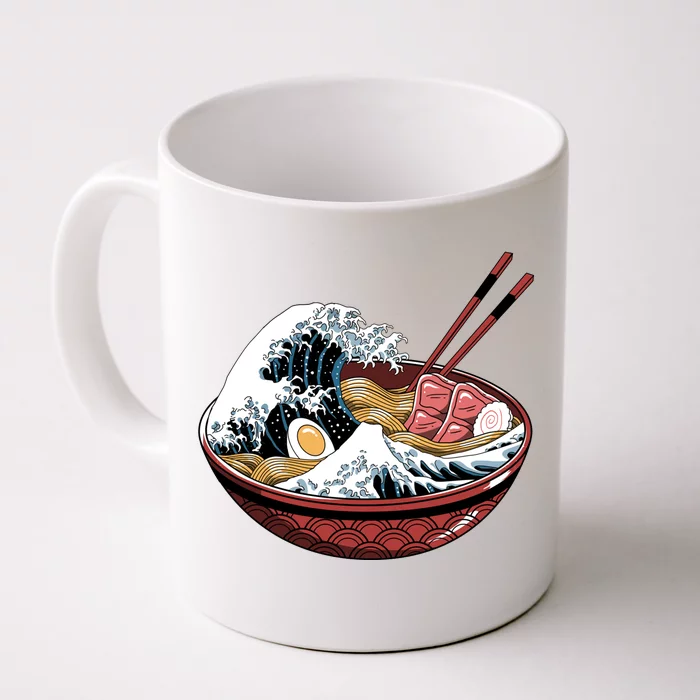 Ramen Waves Front & Back Coffee Mug