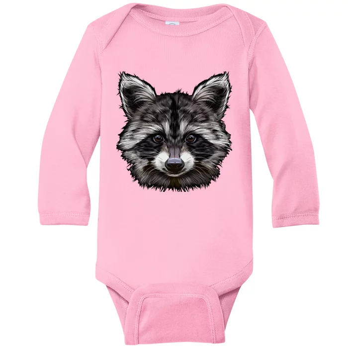 Raccoon Whisperer Raccoons Raccoon Lover Raccoon Baby Long Sleeve Bodysuit