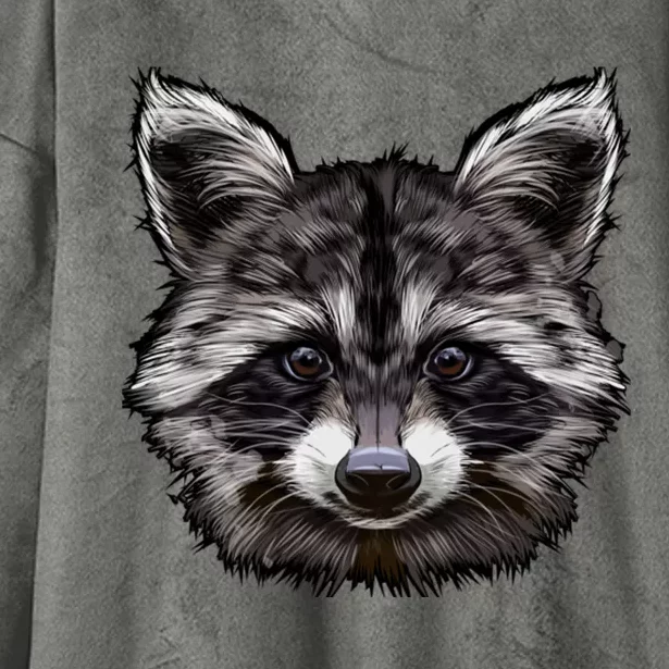 Raccoon Whisperer Raccoons Raccoon Lover Raccoon Hooded Wearable Blanket