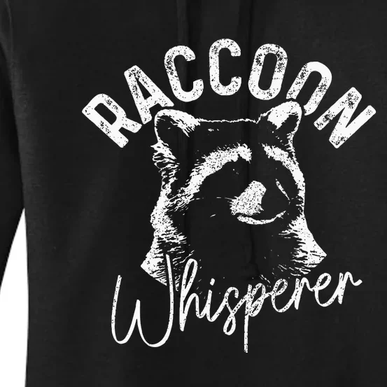 Raccoon Whisperer Racoon Women's Pullover Hoodie