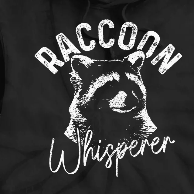 Raccoon Whisperer Racoon Tie Dye Hoodie