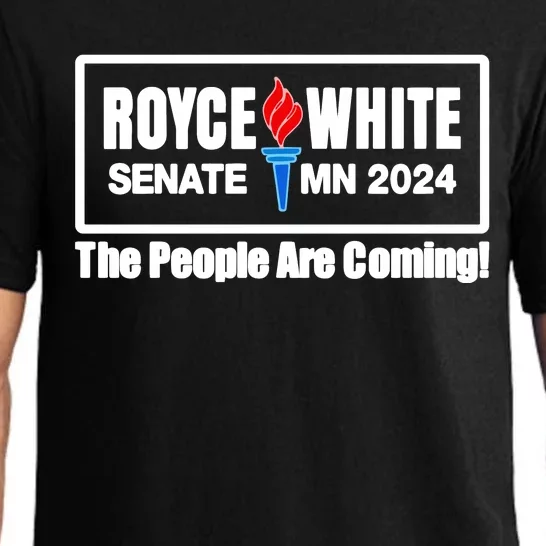 Royce White Senate Mn 2024 The People Are Coming Pajama Set