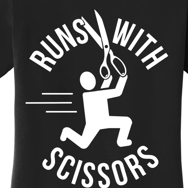 Runs With Scissors Women's T-Shirt