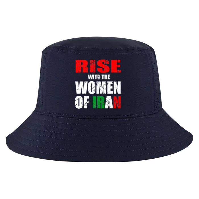 Rise With The Of Iran Life Freedom Gift Cool Comfort Performance Bucket Hat