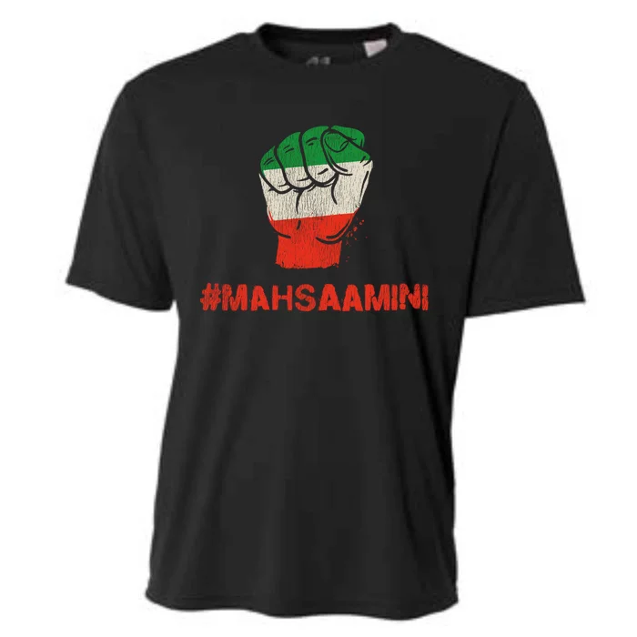 Rise With The Of Iran Life Freedom #Mahsaamini Great Gift Cooling Performance Crew T-Shirt