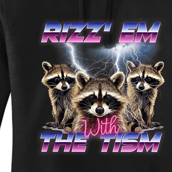 Rizzem With Tism Women's Pullover Hoodie