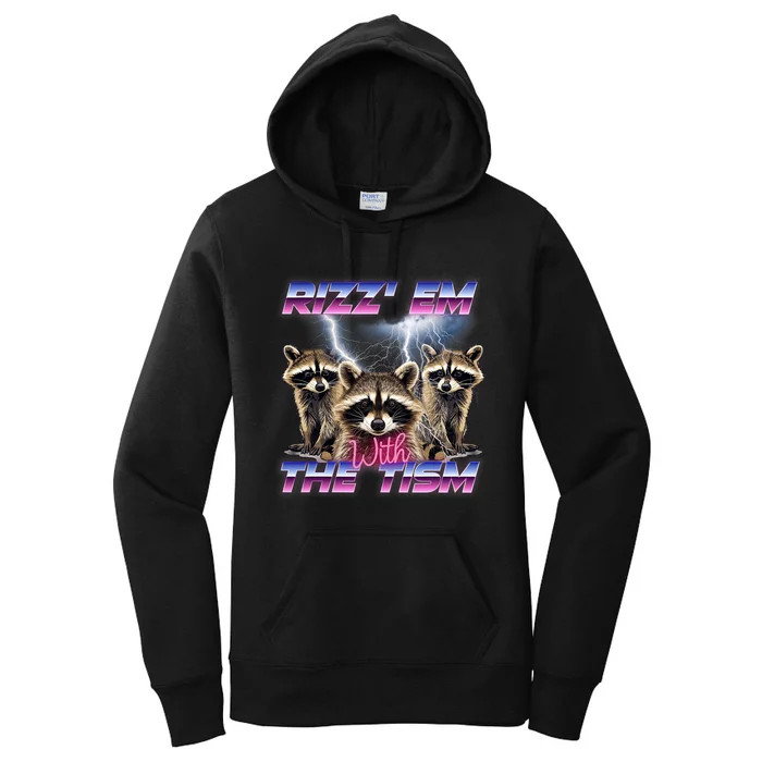 Rizzem With Tism Women's Pullover Hoodie