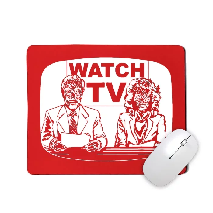 Retro Watch Tv Mousepad