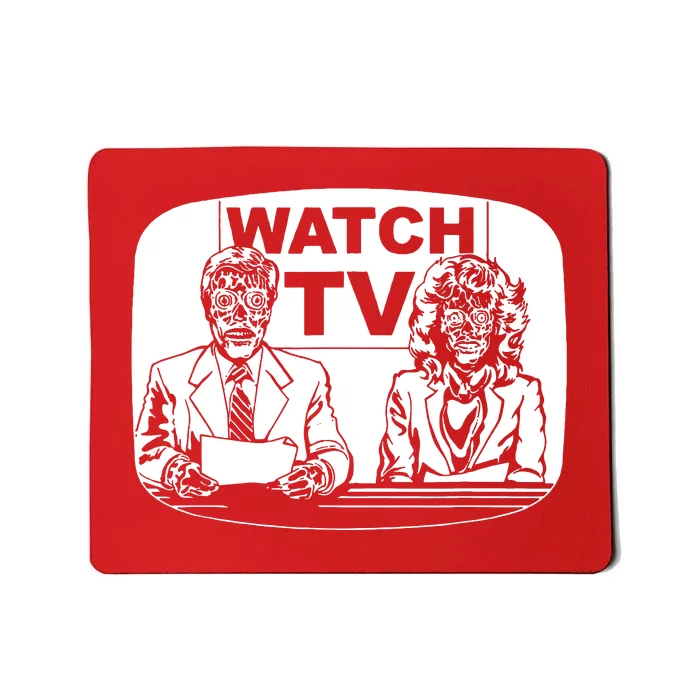 Retro Watch Tv Mousepad