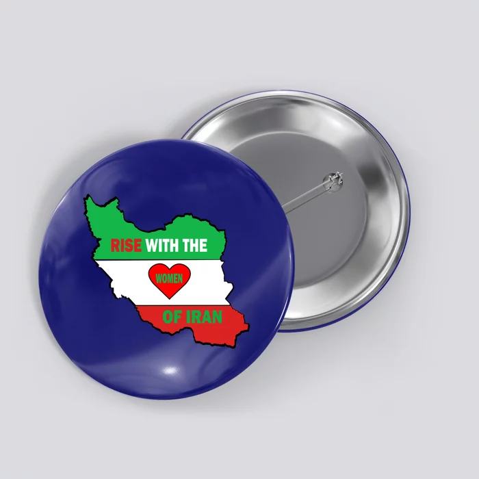 Rise With The Of Iran Freedom Flag Gift Button