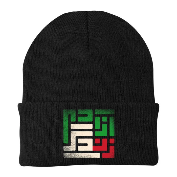 RISE WITH THE WOMEN OF IRAN Women Life Freedom #Mahsaamini Knit Cap Winter Beanie