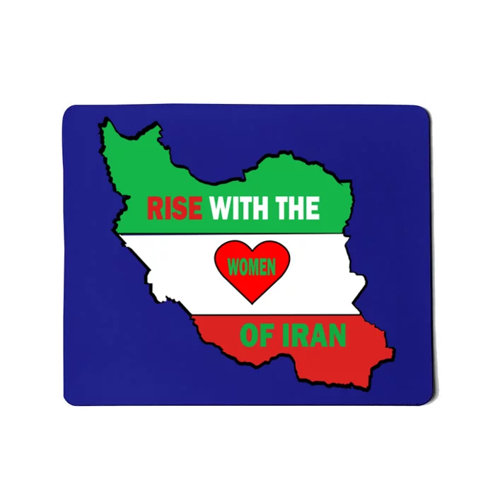 Rise With The Of Iran Freedom Flag Great Gift Mousepad