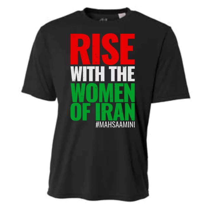 Rise With The Women Of Iran #Mahsa Amini Cooling Performance Crew T-Shirt