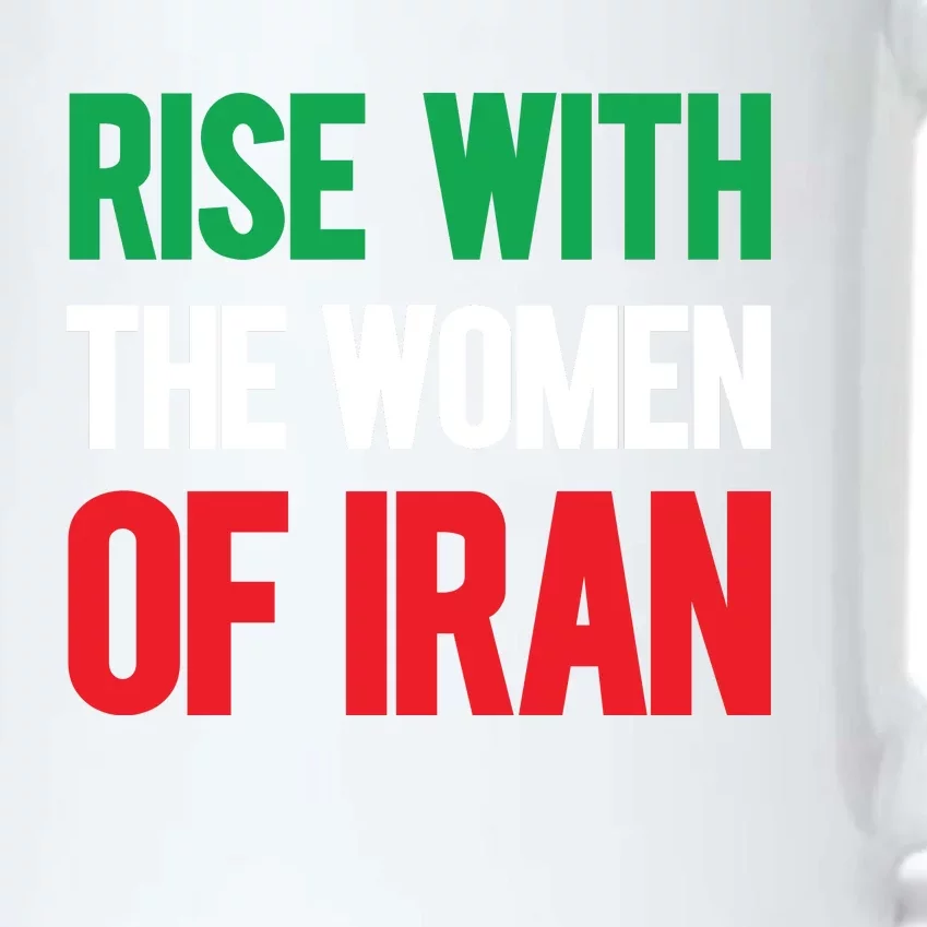 Rise With The Women Of Iran IranIran Black Color Changing Mug