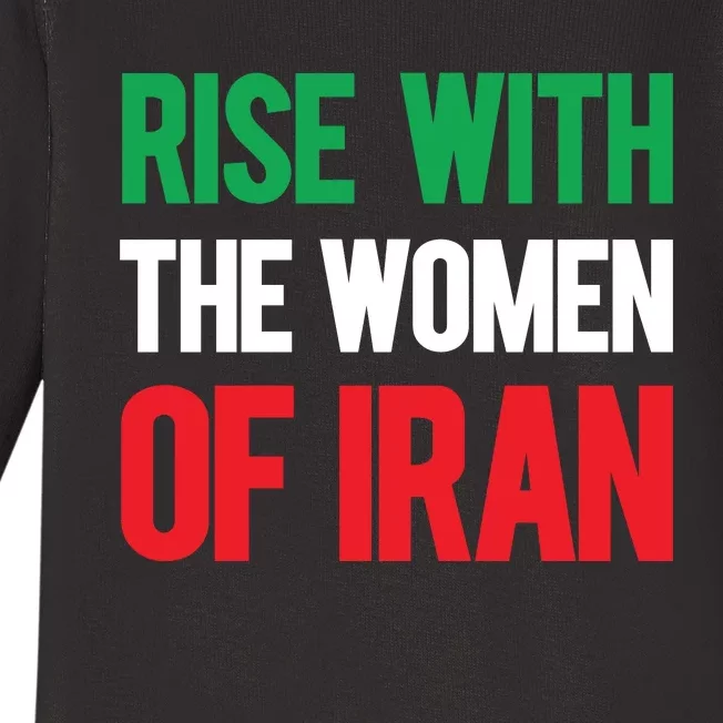 Rise With The Women Of Iran IranIran Baby Long Sleeve Bodysuit