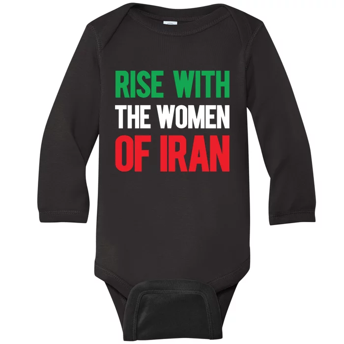 Rise With The Women Of Iran IranIran Baby Long Sleeve Bodysuit