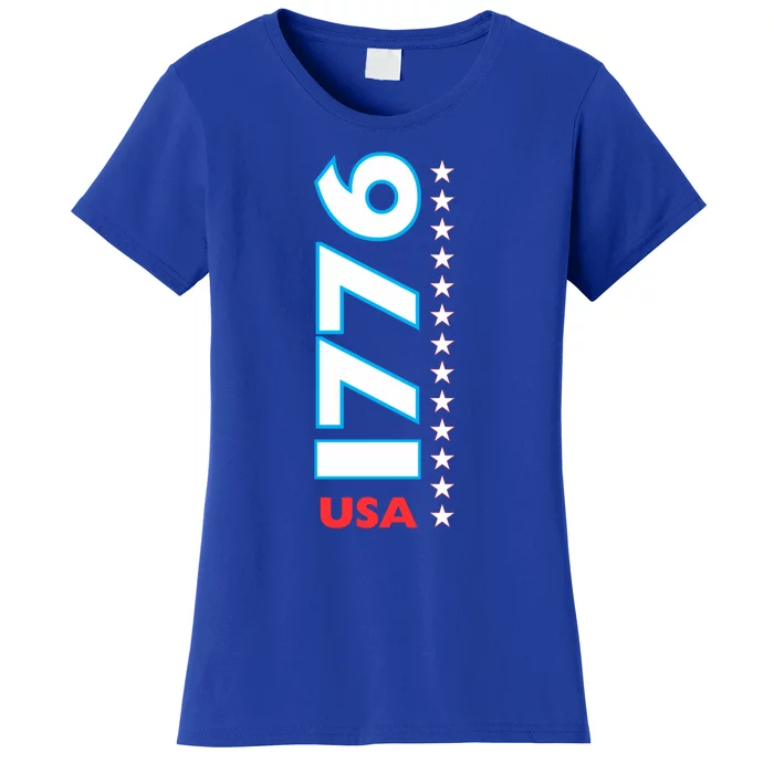 Revolutionary War Usa Patriotic Parade Day Route Gift Women's T-Shirt