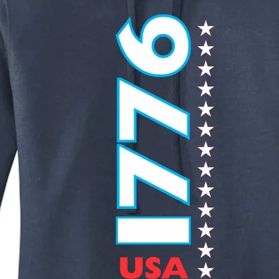 Revolutionary War Usa Patriotic Parade Day Route Gift Women's Pullover Hoodie