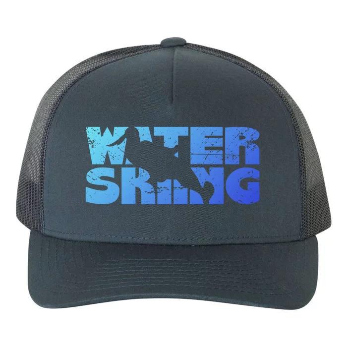 Retro Waterskiing Vintage Water Ski Skiing Sport Waterski Cute Gift Yupoong Adult 5-Panel Trucker Hat